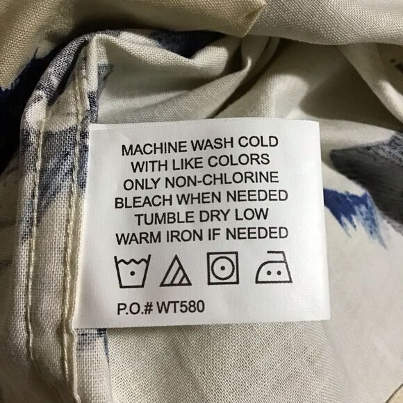 Puritan Khaki Button Up Swordfish Shirt L 42-44 - Picture 6 of 6